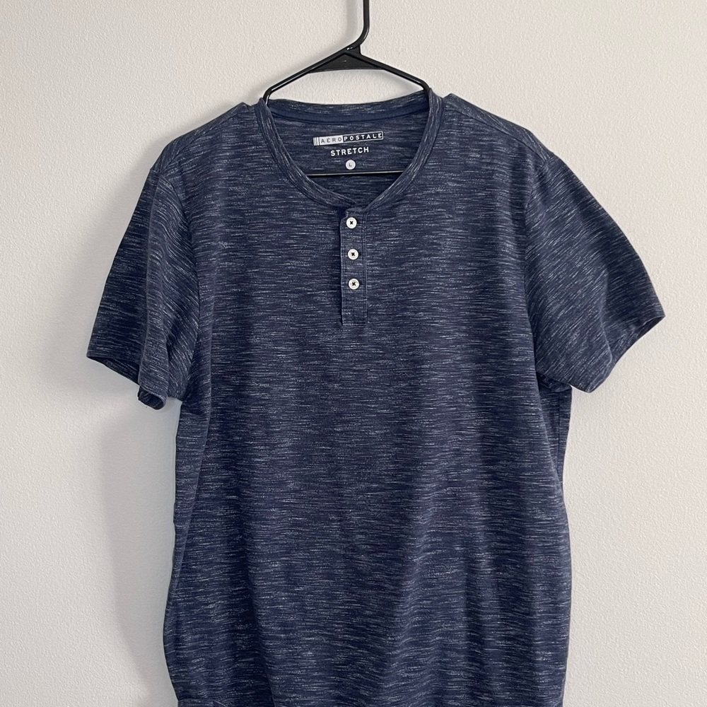 Navy Blue Men's Shirt